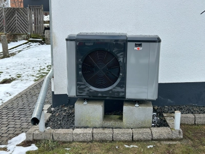 erneuerte Wärmepumpe 